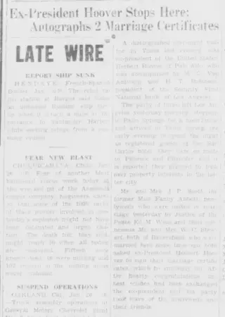 other Newspaper clipping from Jan 26, 1937 6054926