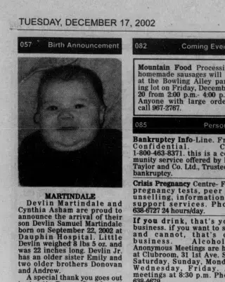 other Newspaper clipping from Dec 17, 2002 6055503
