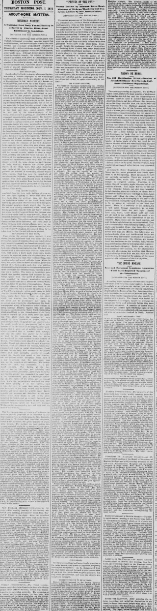 other Newspaper clipping from Nov 7, 1872 6055945