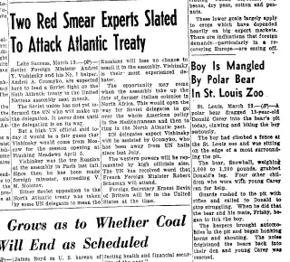 other Newspaper clipping from Mar 20, 1949 6057005