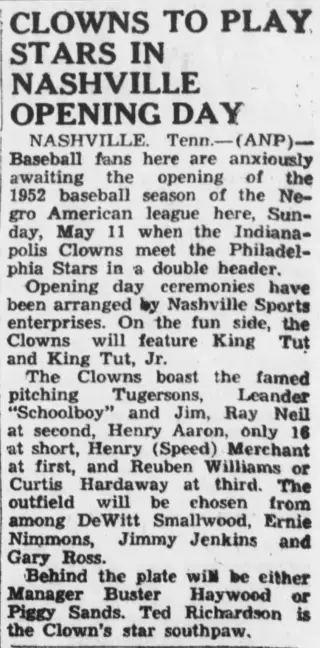 other Newspaper clipping from May 10, 1952 6057878