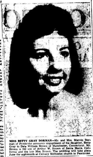 Marriage Newspaper clipping from Jun 16, 1961 6057941