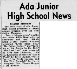 other Newspaper clipping from Nov 11, 1953 6059174