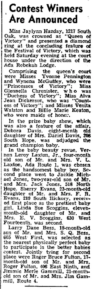 other Newspaper clipping from Jan 26, 1954 6059181