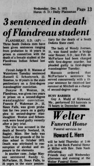 other Newspaper clipping from Dec 5, 1973 6059528
