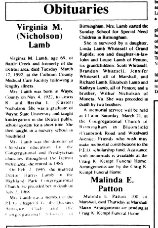 other Newspaper clipping from Mar 20, 1992 6060234