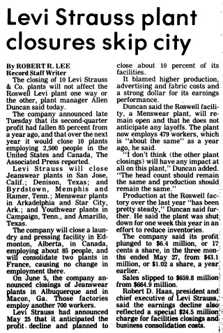 other Newspaper clipping from Jun 20, 1984 6060331