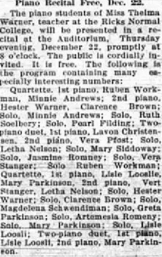 other Newspaper clipping from Dec 15, 1921 6061145