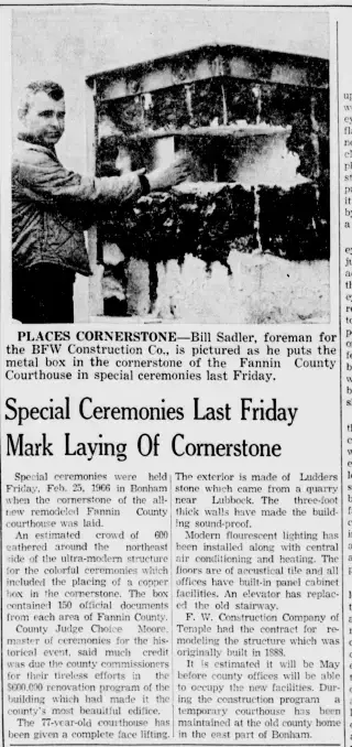 other Newspaper clipping from Mar 3, 1966 6061613