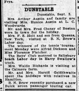 other Newspaper clipping from Sep 4, 1919 6062304
