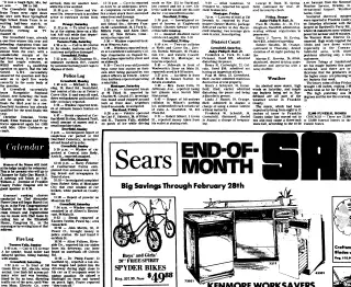other Newspaper clipping from Feb 25, 1974 6062833