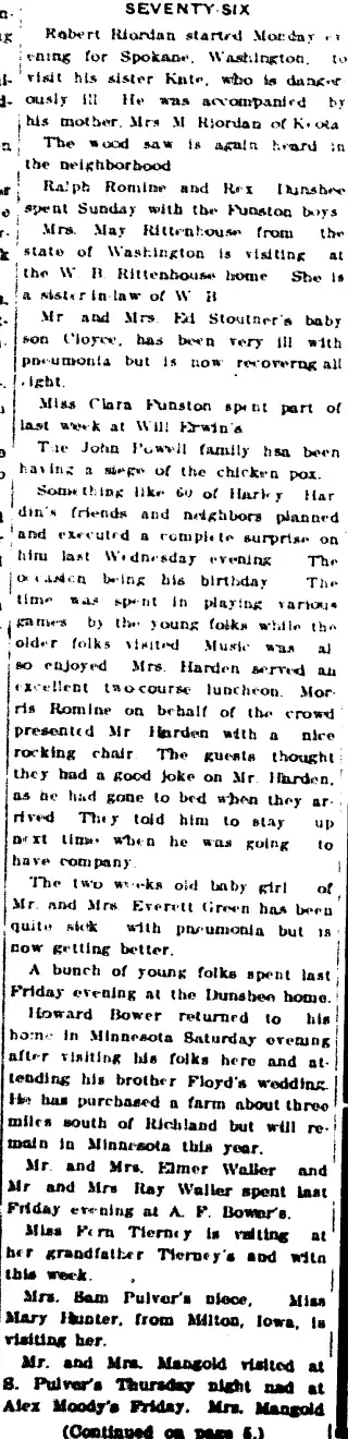 other Newspaper clipping from Mar 12, 1914 6063090