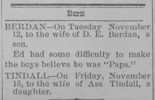 other Newspaper clipping from Nov 21, 1895 6063446