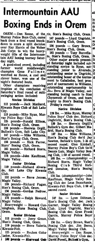 Sports Newspaper clipping from Feb 20, 1966 6066176
