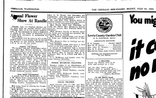 other Newspaper clipping from Jul 27, 1934 6066426