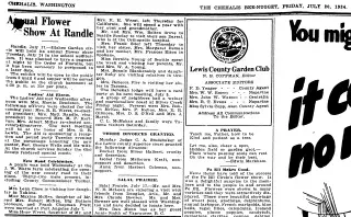 other Newspaper clipping from Jul 20, 1935 6066435