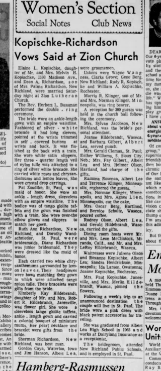 other Newspaper clipping from Apr 4, 1967 6066647