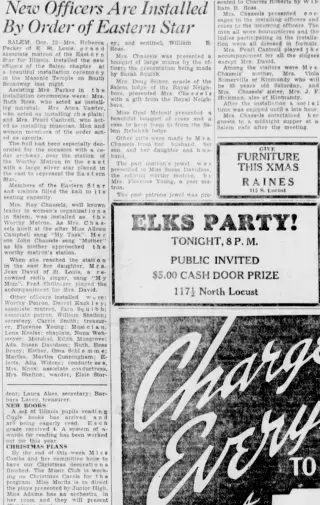 other Newspaper clipping from Dec 12, 1940 6066912