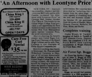 other Newspaper clipping from Nov 5, 1987 6067791
