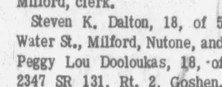 Marriage Newspaper clipping from Aug 22, 1968 6068151