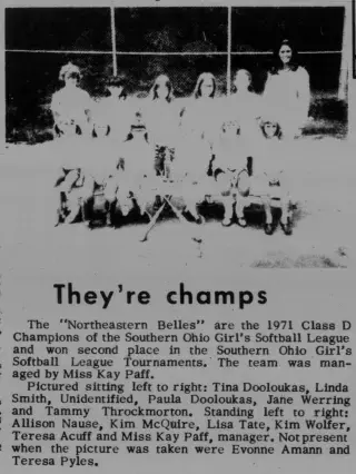 Sports Newspaper clipping from Sep 23, 1971 6068159