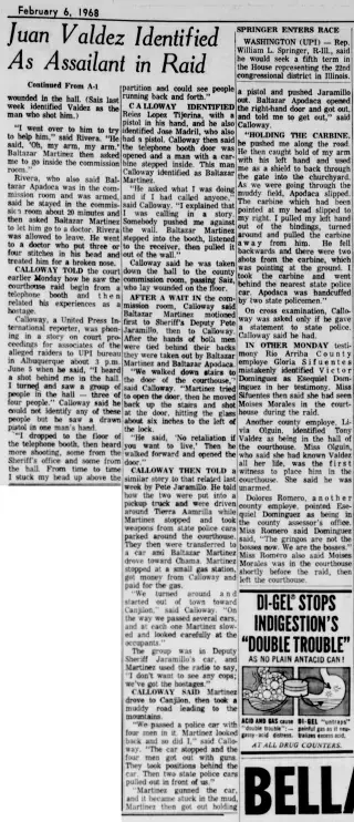 other Newspaper clipping from Feb 6, 1968 6068539