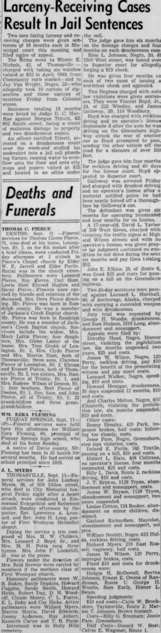 other Newspaper clipping from Sep 11, 1950 6069960