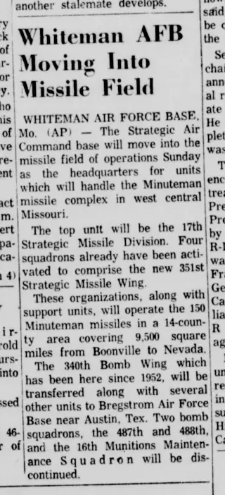 other Newspaper clipping from Aug 30, 1963 6070520