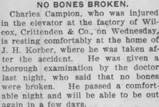 other Newspaper clipping from May 28, 1903 6071372