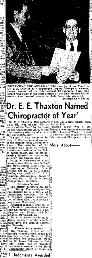 other Newspaper clipping from Apr 26, 1954 6072450
