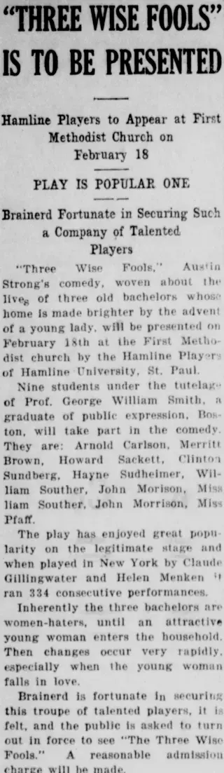 other Newspaper clipping from Feb 11, 1925 6075824