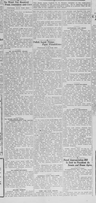 other Newspaper clipping from May 14, 1926 6077463