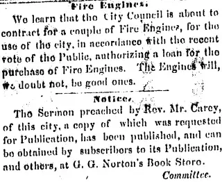 other Newspaper clipping from Feb 7, 1856 6079681