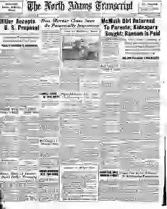 North Adams Transcript Archives, May 6, 1933, p. 1