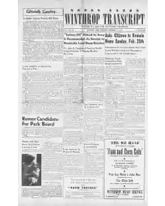 Winthrop Transcript Newspaper Archives, Feb 15, 1945, p. 1